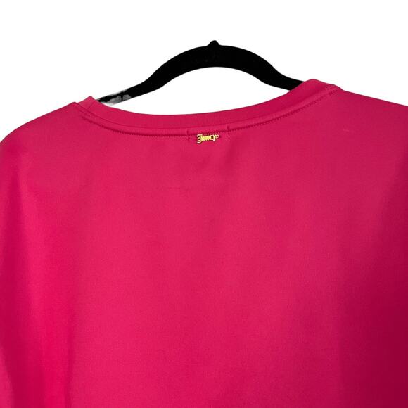 Juicy Couture Womens Size Small Hot Pink Sequined Meow Long Sleeved Sweatshirt - Picture 3 of 8